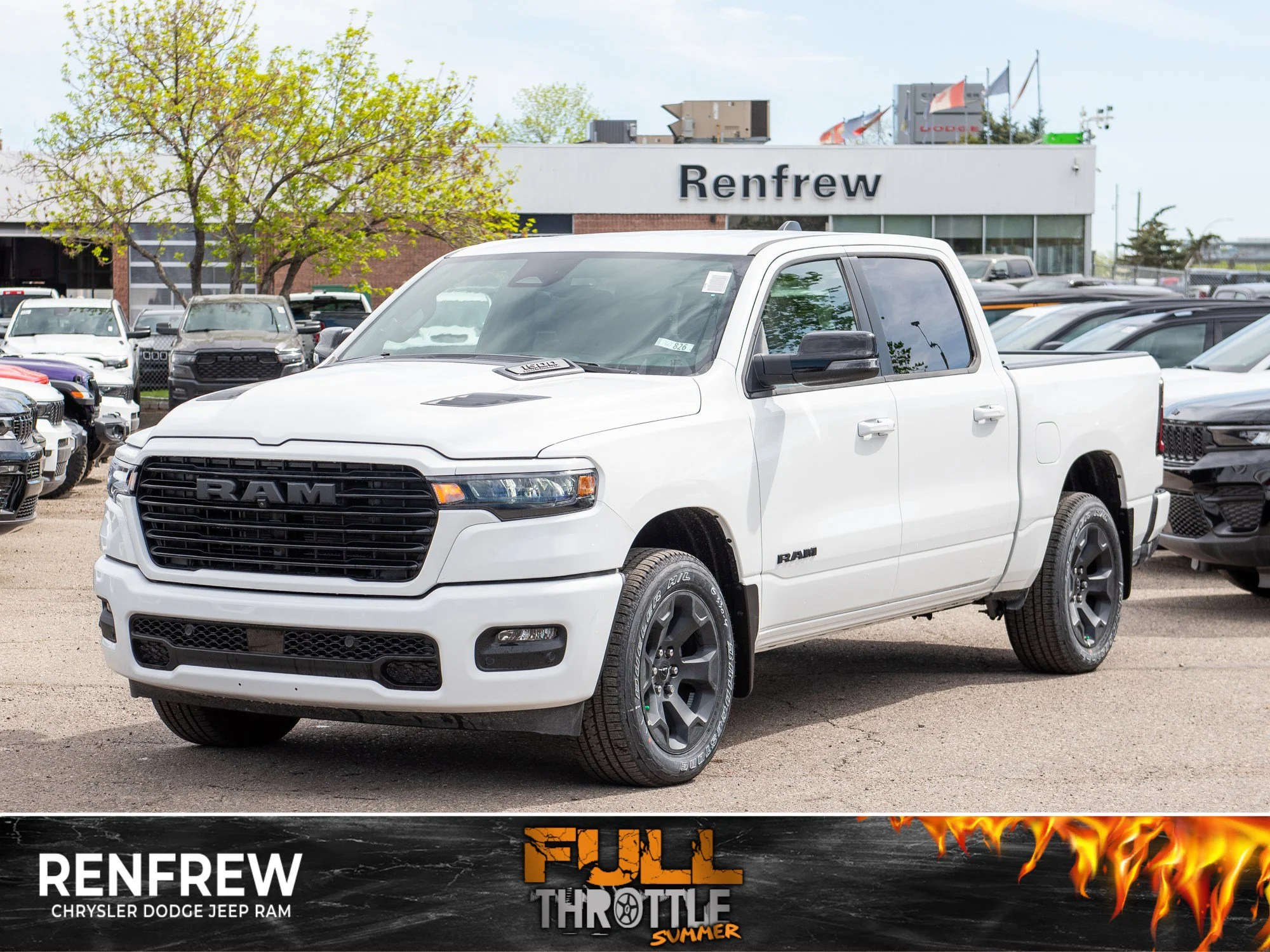 New 2026 White RAM Sport* image 1