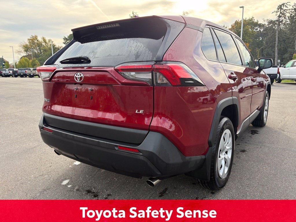 Certified Used 2023 Red Toyota LE image 8