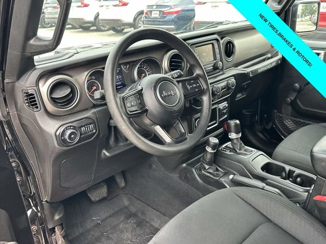Used 2020 Black Jeep Unlimited Sport image 16