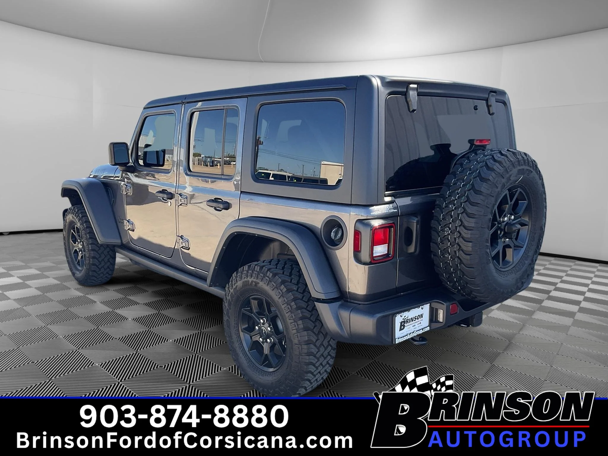 Used 2026 Granite Crystal Clearcoat Metallic Jeep Willys image 5