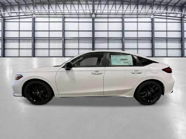 New 2026 Platinum White Pearl Honda FWD Sport image 2