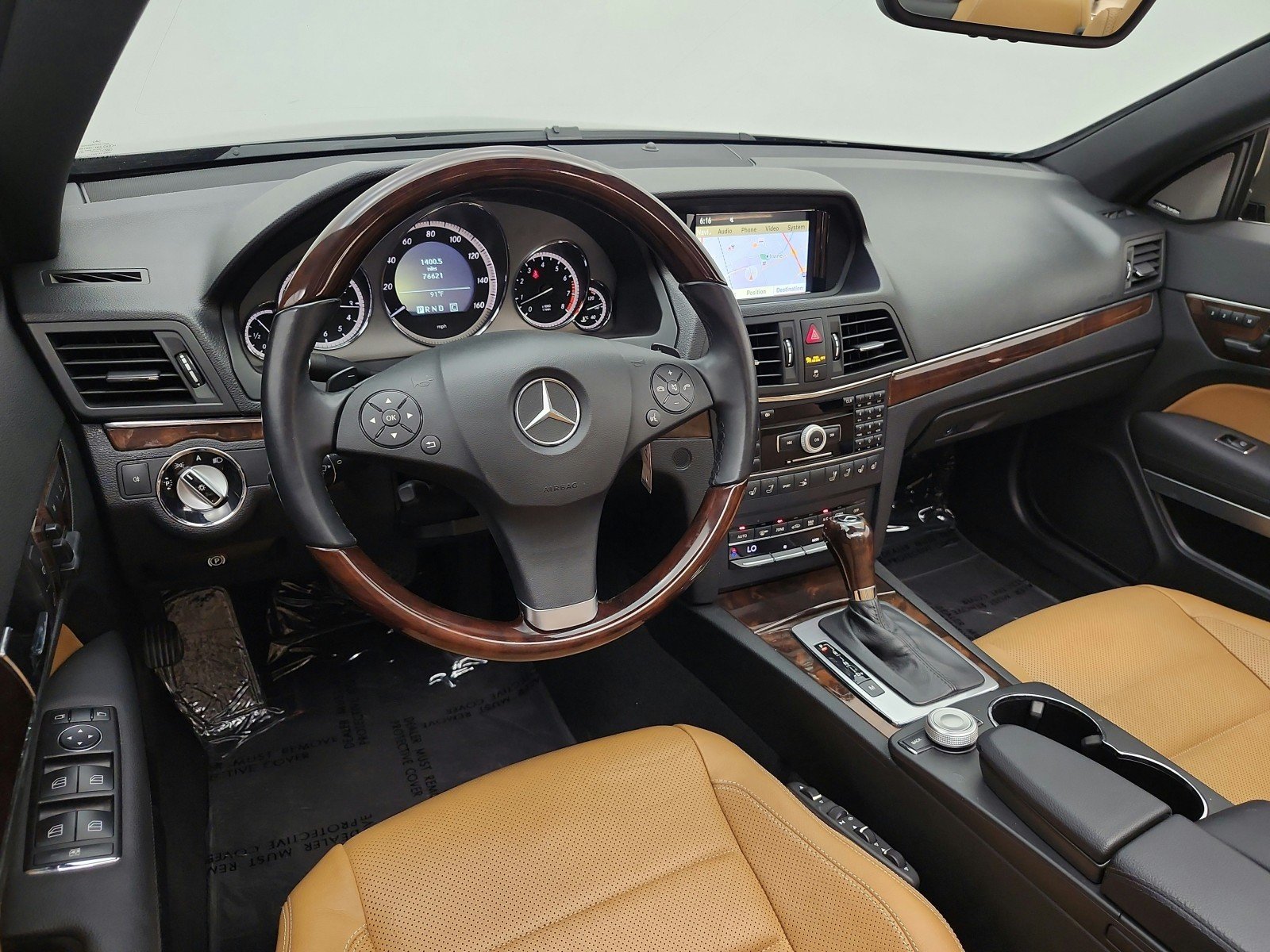 Used 2011 Olivine Grey Mercedes-Benz 2dr Cabriolet E 550 RWD image 14
