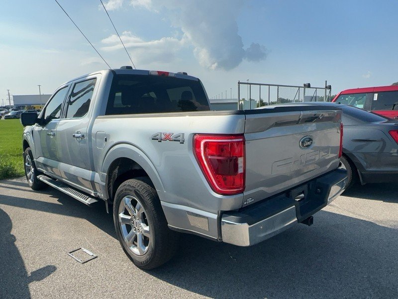Used 2022 Iconic Silver Metallic Ford XLT 4WD SuperCrew 5.5