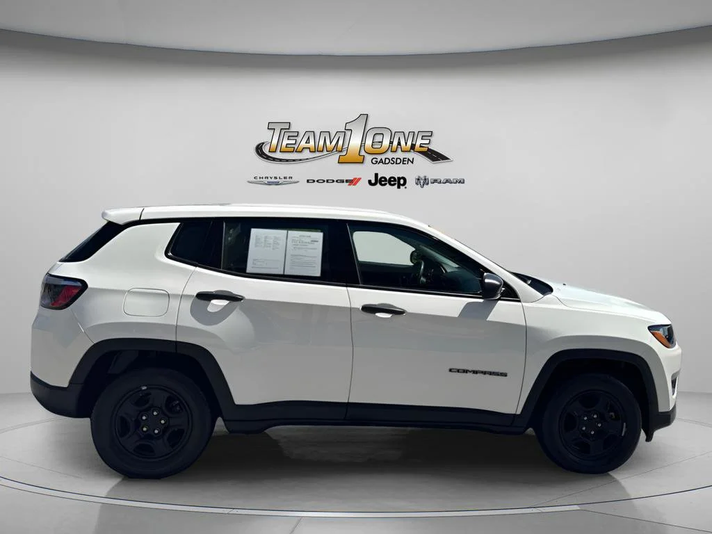 Used 2021 White Clearcoat Jeep Sport image 10