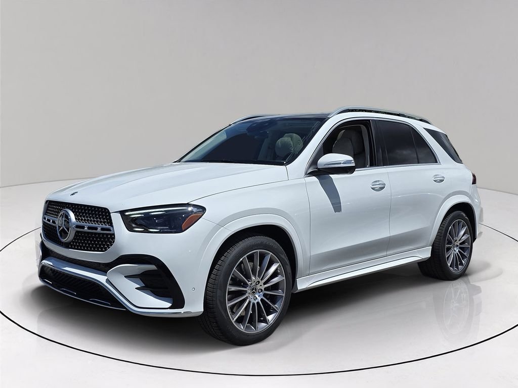 New 2026 MANUFAKTUR Moonlight White Metallic Mercedes-Benz GLE 350 image 3