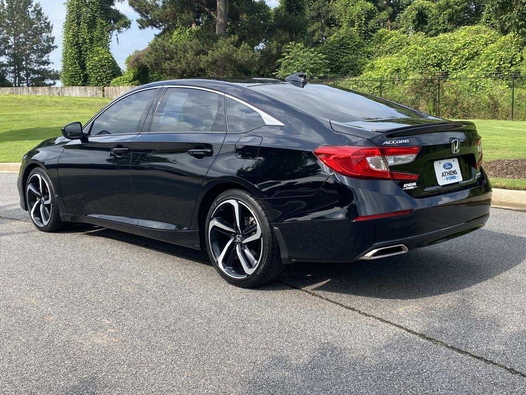Certified Used 2022 Crystal Black Pearl Honda Sport Special Edition image 8