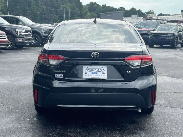 Certified Used 2021 Black Toyota LE image 5