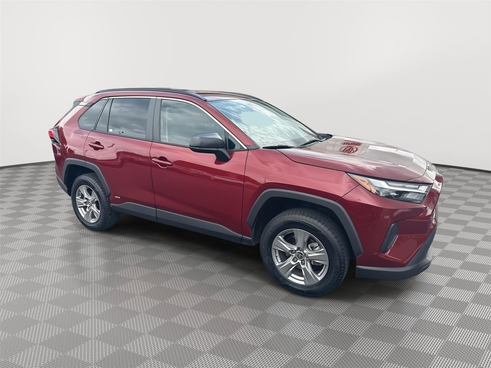 Used 2024 Ruby Flare Pearl Toyota Hybrid LE image 3