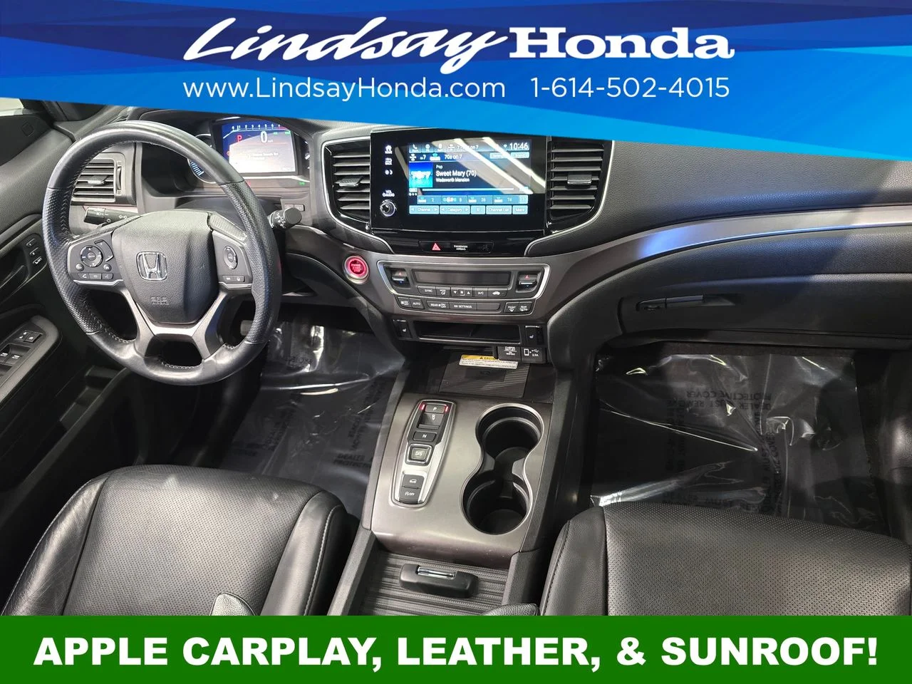 Used 2022 Crystal Black Pearl Honda EX-L image 11