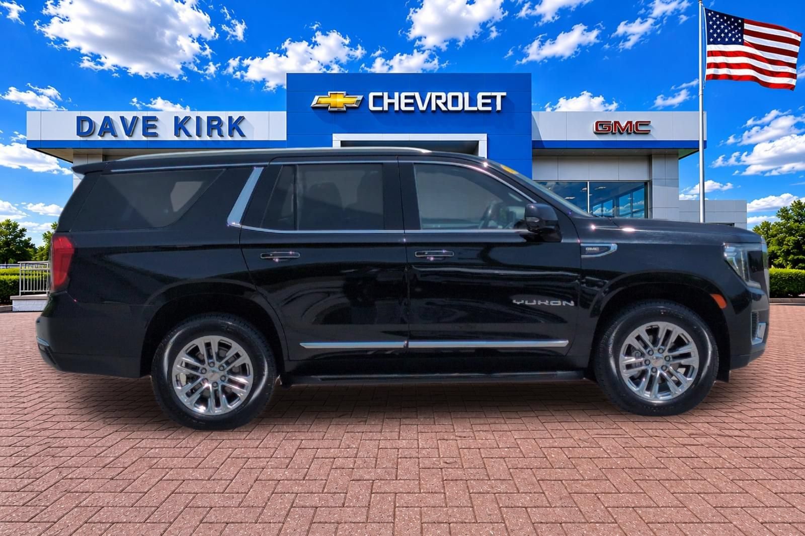 Used 2021 ONYX BLACK GMC SLT image 2