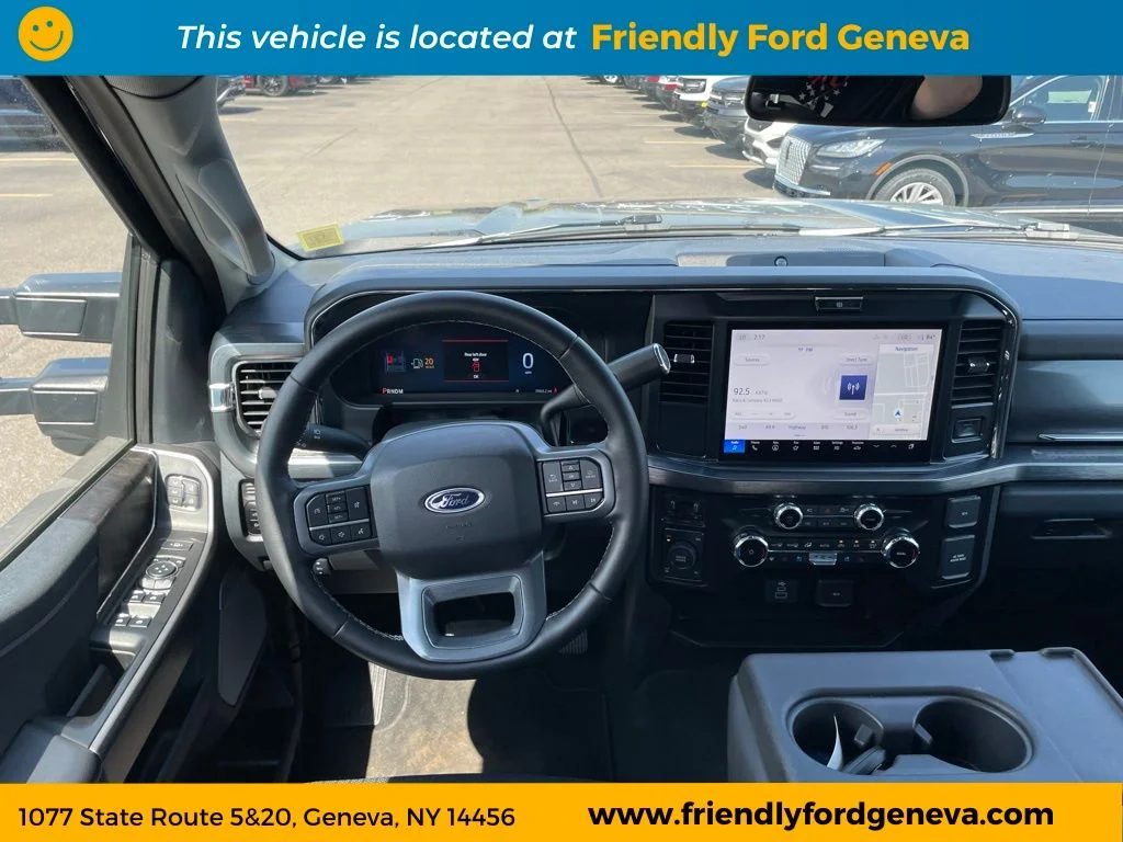 Used 2025 Agate Black Metallic Ford Lariat image 17