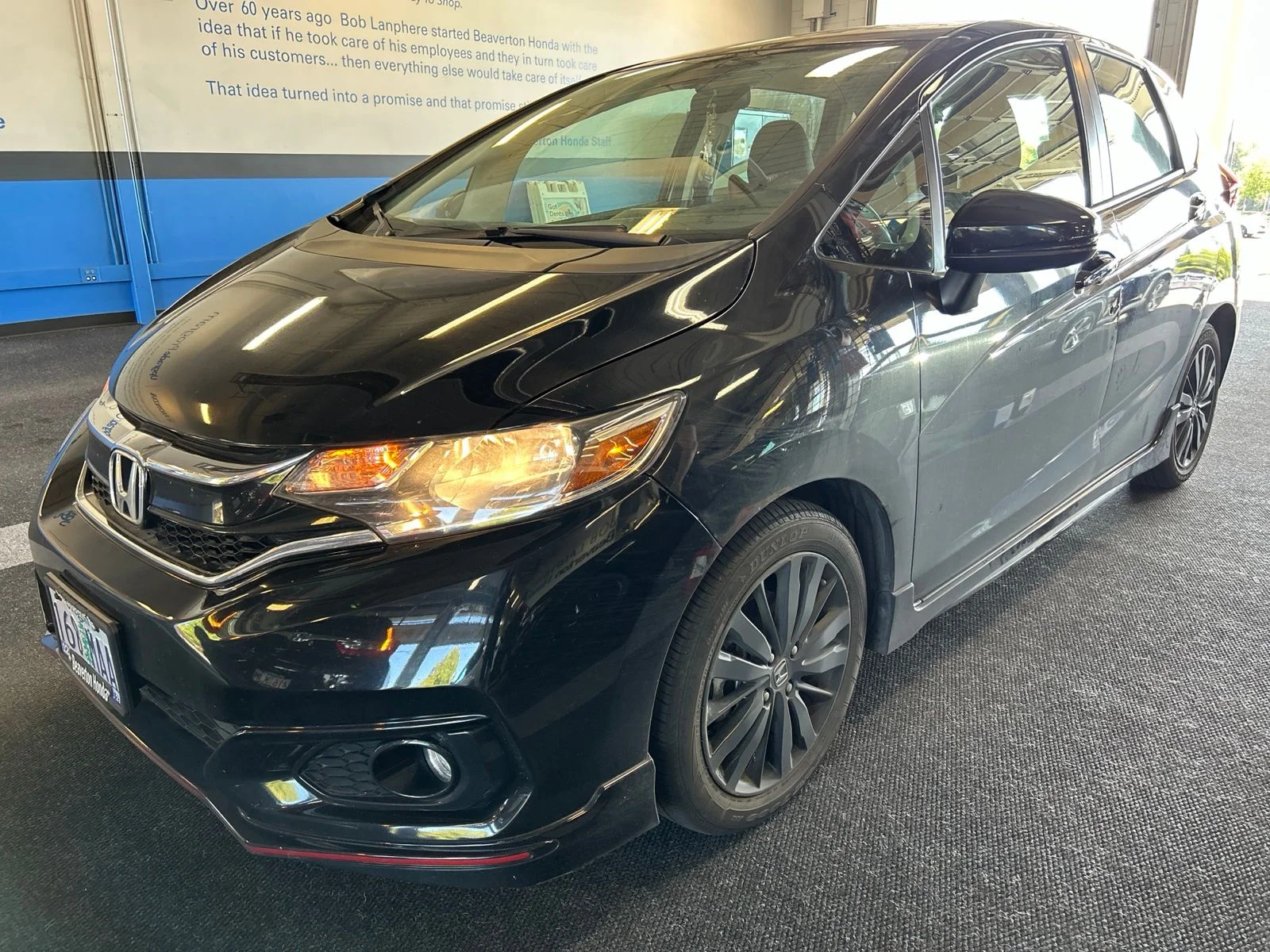 Used 2019 Crystal Black Pearl Honda Sport image 1
