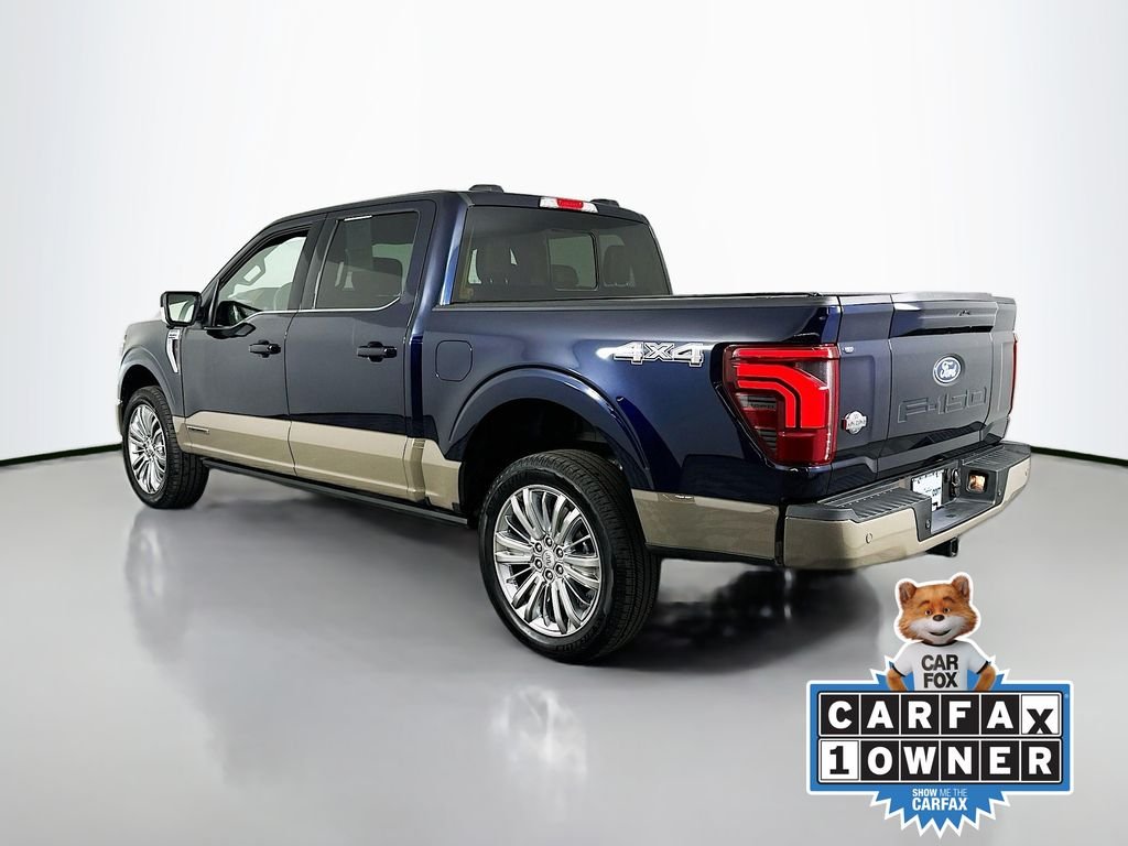 Used 2025 Blue Metallic Ford King Ranch image 6