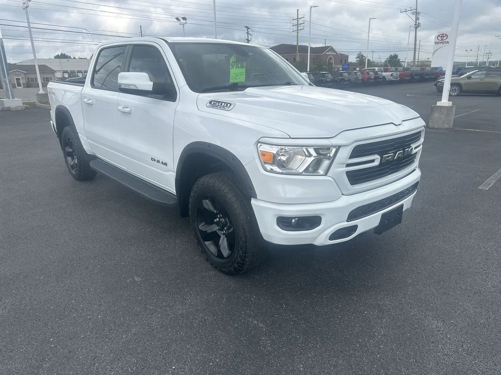 Used 2020 White Ram Big Horn/Lone Star image 2