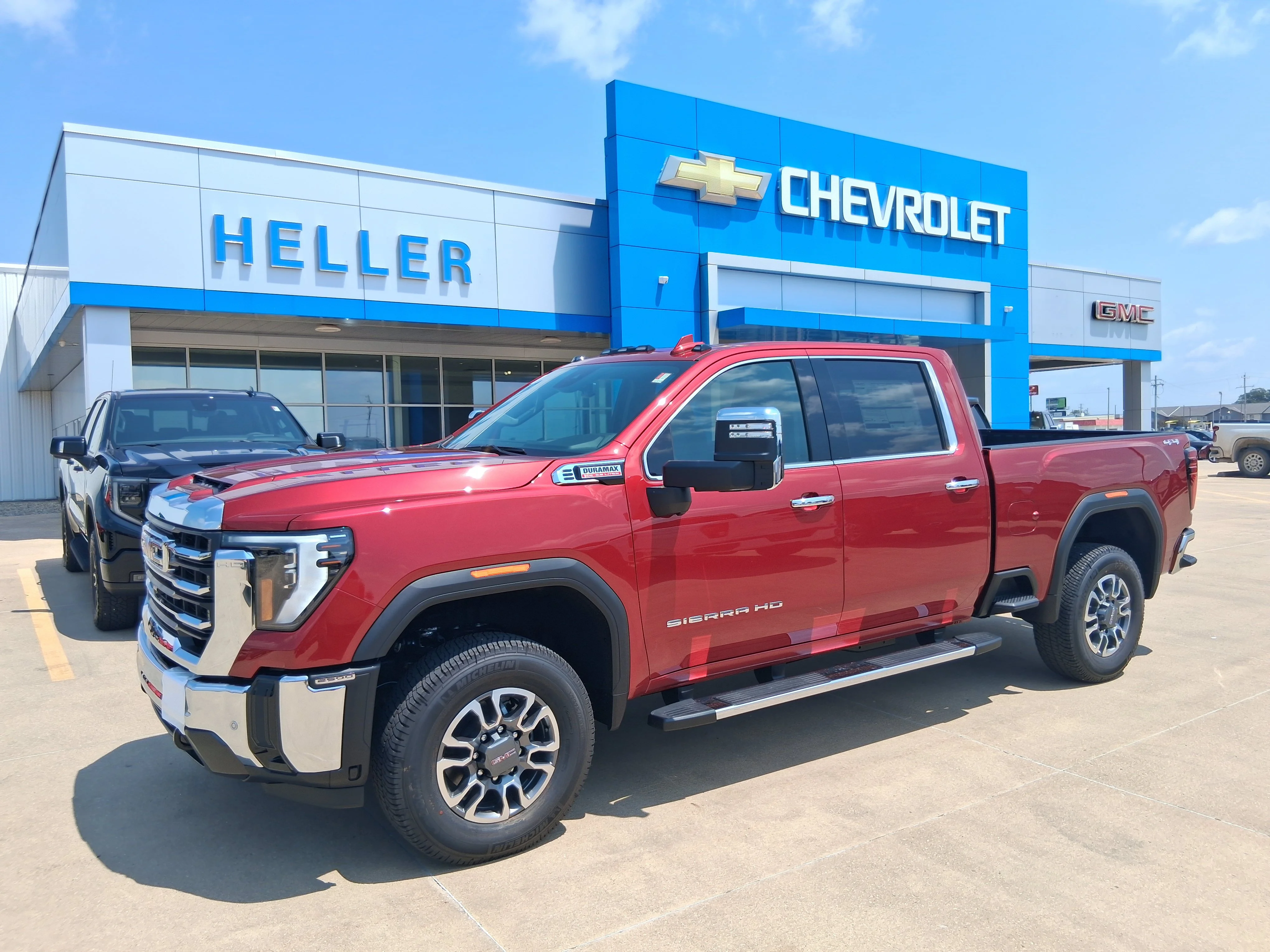 New 2026 Volcanic Red Tintcoat GMC SLT image 3