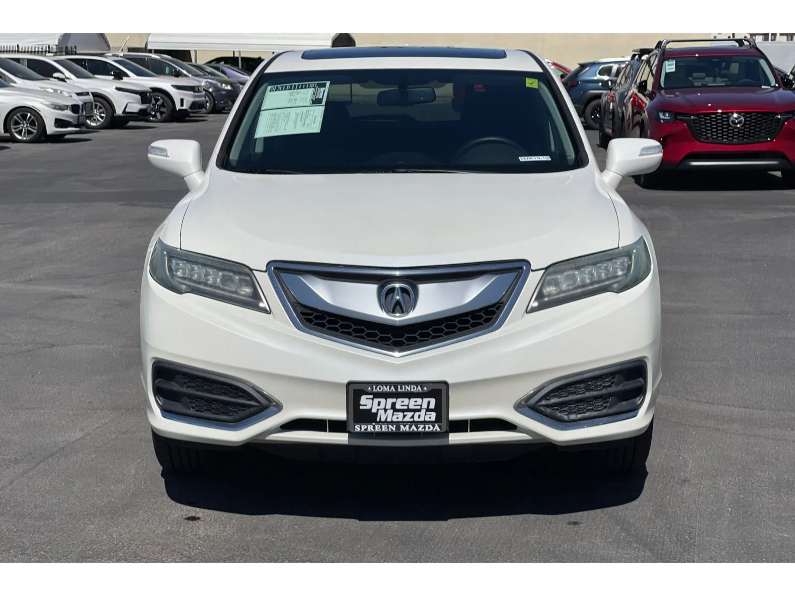 Used 2017 White Diamond Pearl Acura w/AcuraWatch Plus image 10