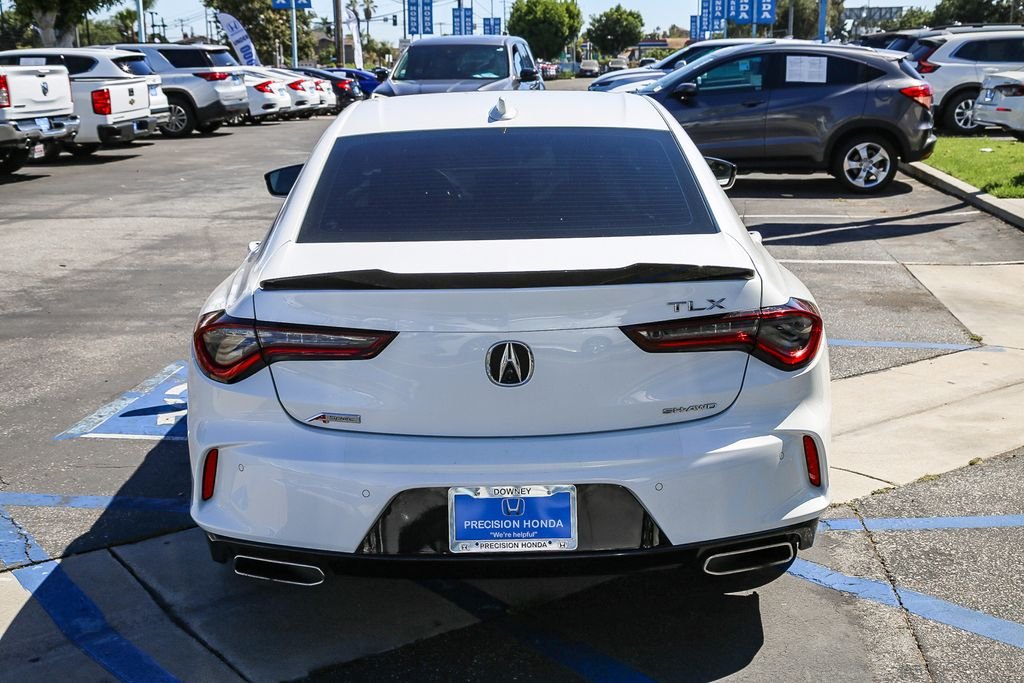 Used 2023 Platinum White Pearl Acura A-Spec Package image 5