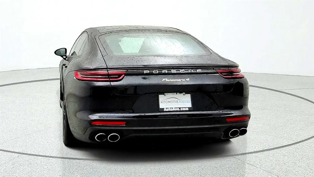 Used 2018 Jet Black Metallic Porsche 4 E-Hybrid w/ Premium Pkg Plus & 21