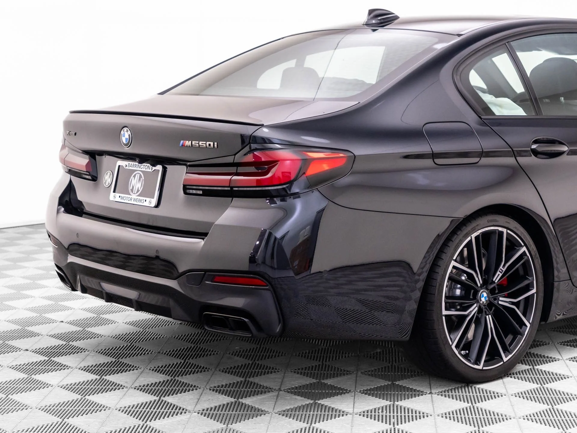 Certified Used 2023 Black BMW M550i xDrive image 38