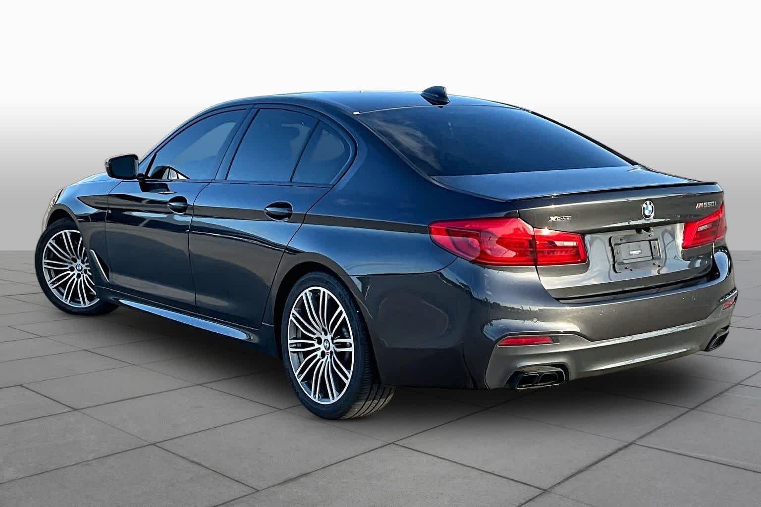 Used 2020 Dark Graphite Metallic BMW M550i xDrive image 12