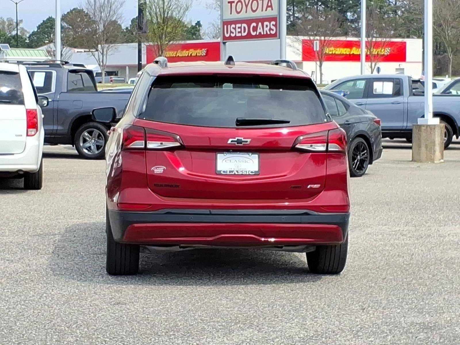 Used 2024 Radiant Red Tintcoat Chevrolet RS image 9