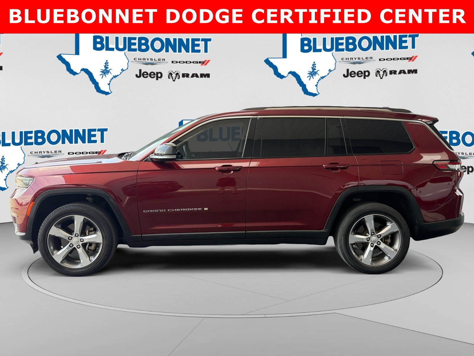 Certified Used 2021 Velvet Red Pearlcoat Jeep Limited image 8