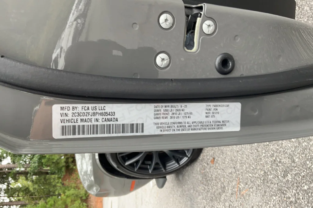 Used 2023 Gray Dodge R/T Scat Pack image 25
