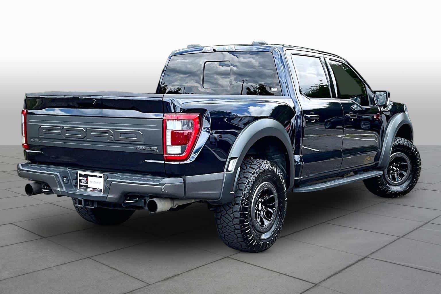 Used 2022 Antimatter Blue Metallic Ford Raptor image 13