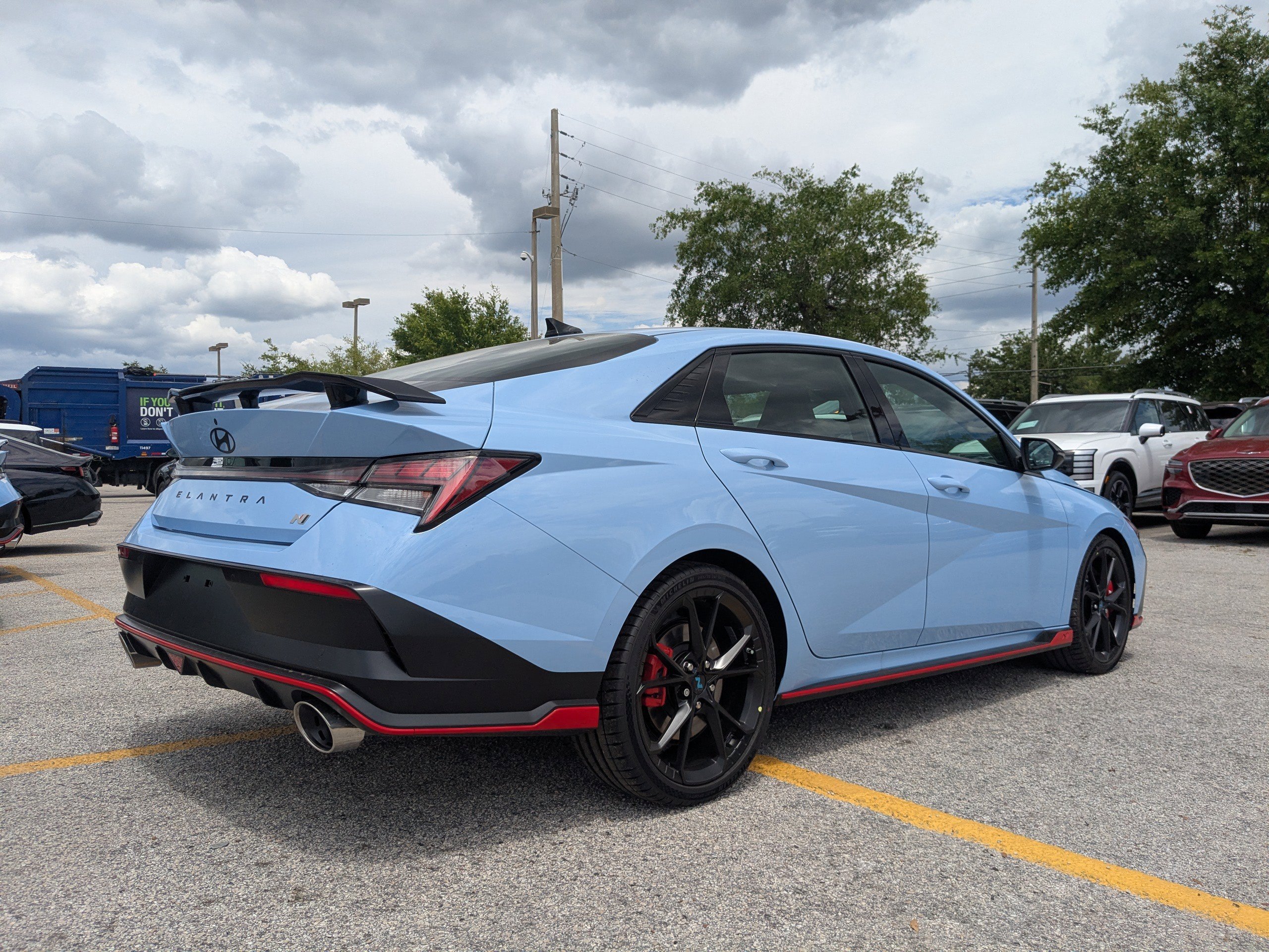 Used 2026 Performance Blue Hyundai Base image 5