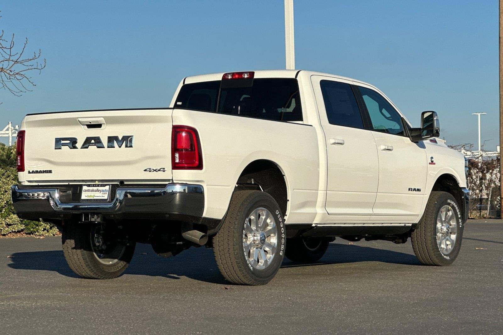 New 2026 Bright White Clearcoat Ram Laramie image 4