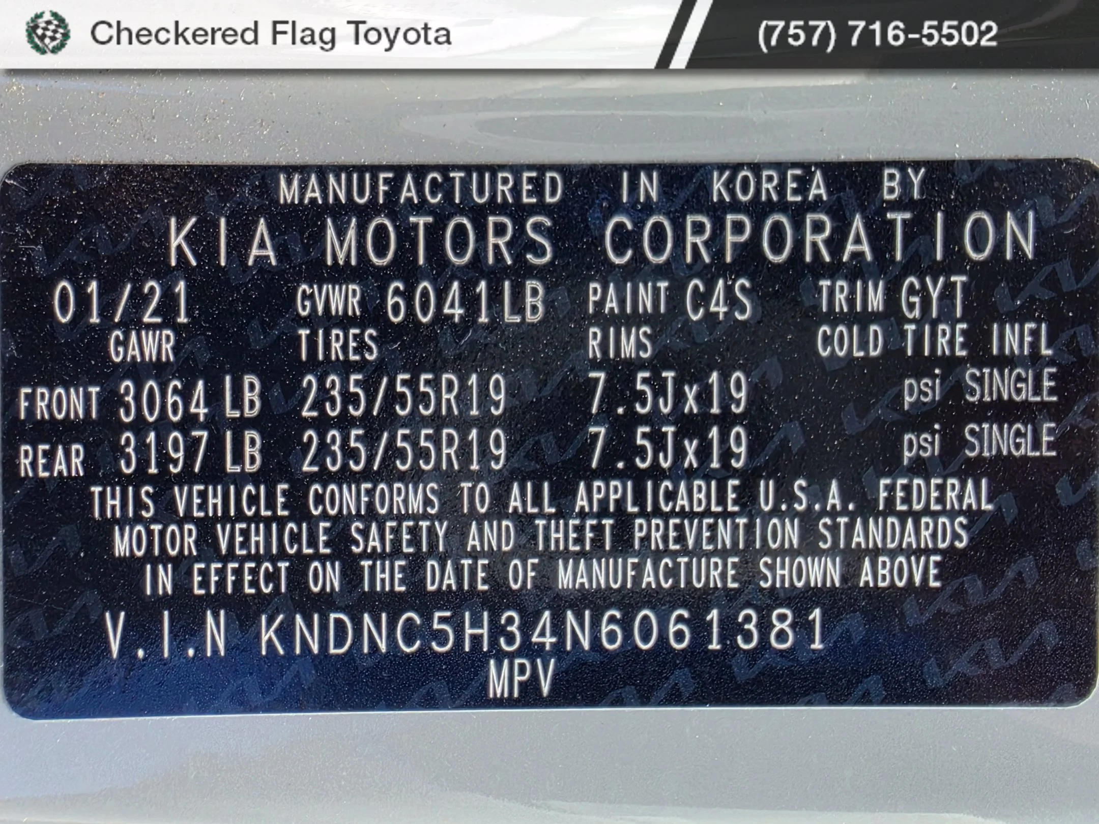 Used 2022 Ceramic Silver Kia EX image 21