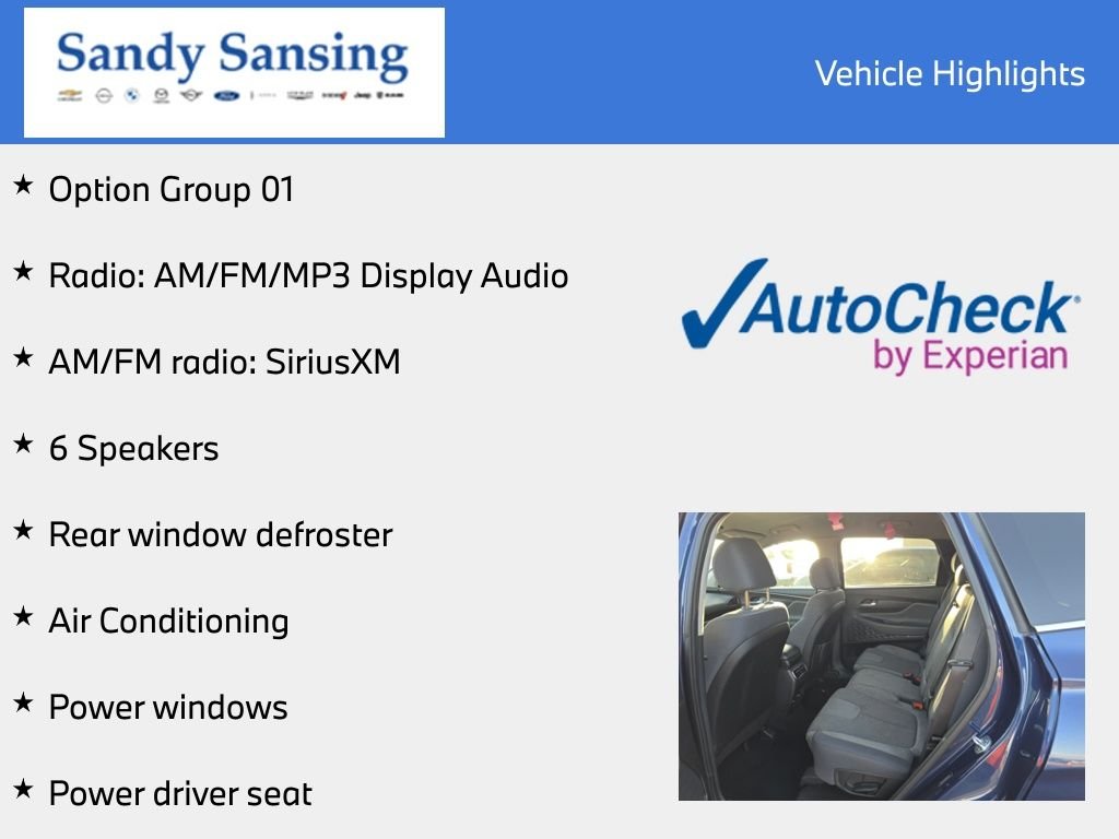 Used 2021 Blue Hyundai SEL image 7