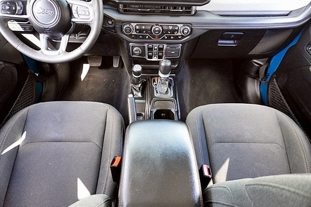 Used 2024 Blue Jeep Sahara 4xe image 21