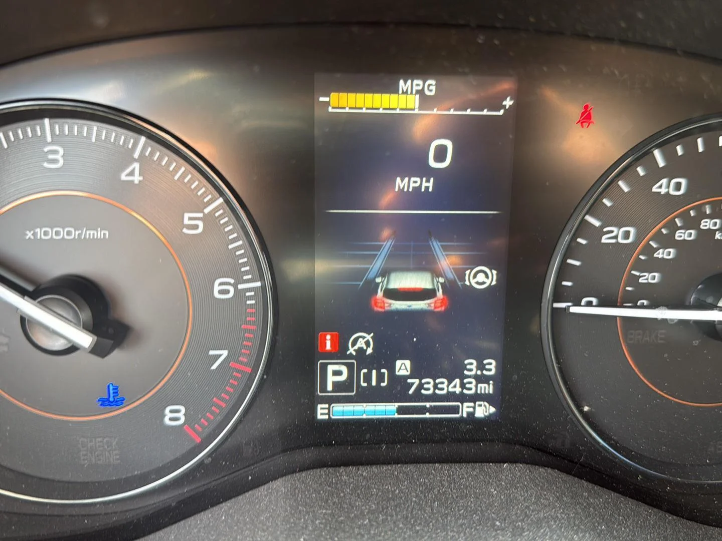 Used 2021 Horizon Blue Pearl Subaru Premium image 2