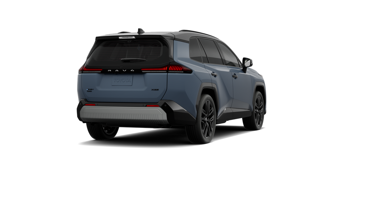 New 2026 Storm Cloud with Midnight Black Metallic roof Toyota XSE image 9