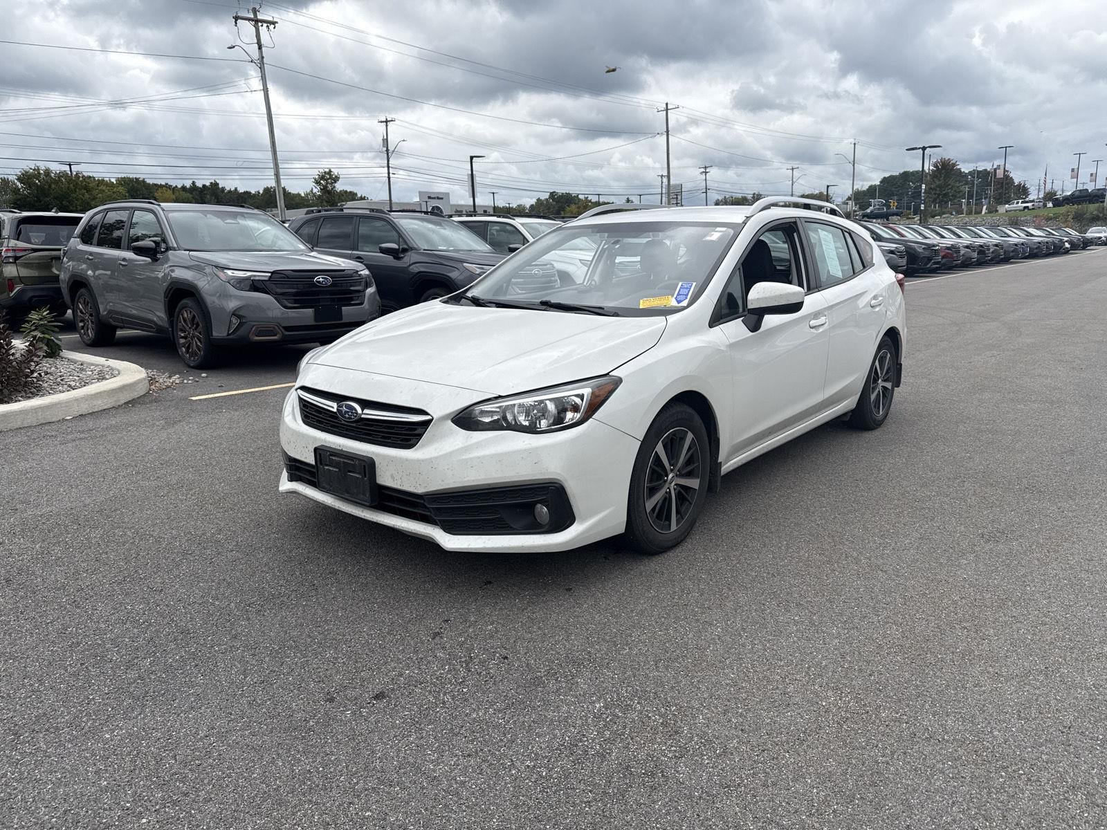 Used 2022 Crystal White Pearl Subaru Premium image 6