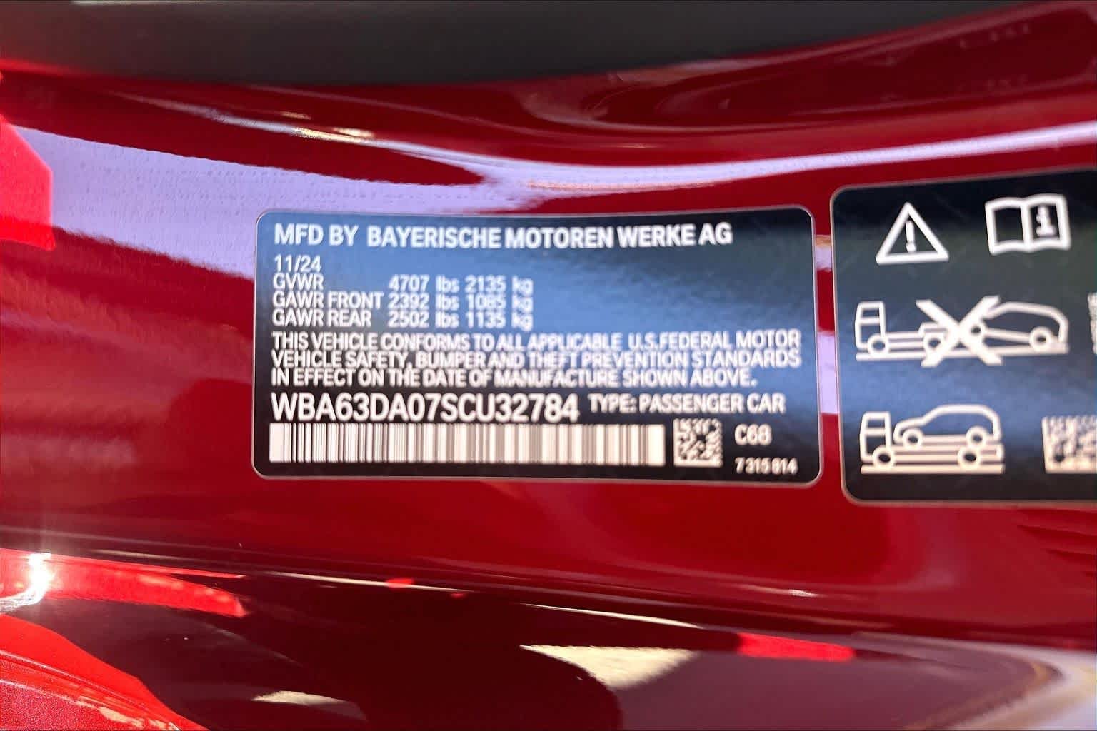 Used 2025 Vegas Red Metallic BMW 430i xDrive image 35