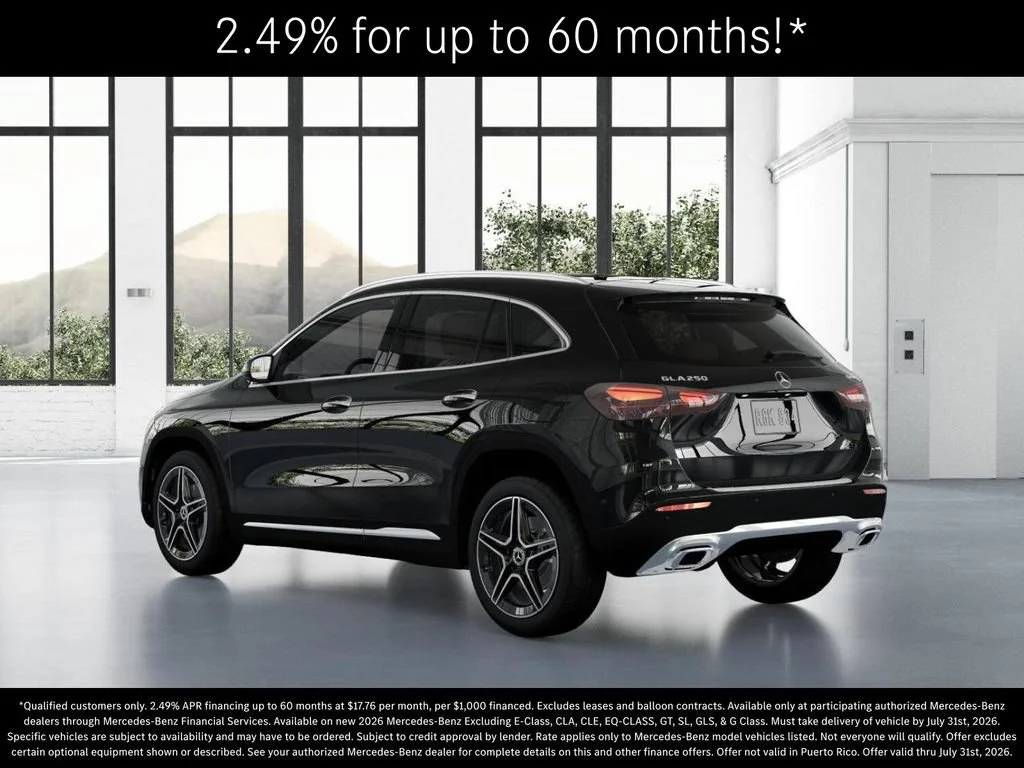 New 2026 Night Black Mercedes-Benz GLA 250 image 71