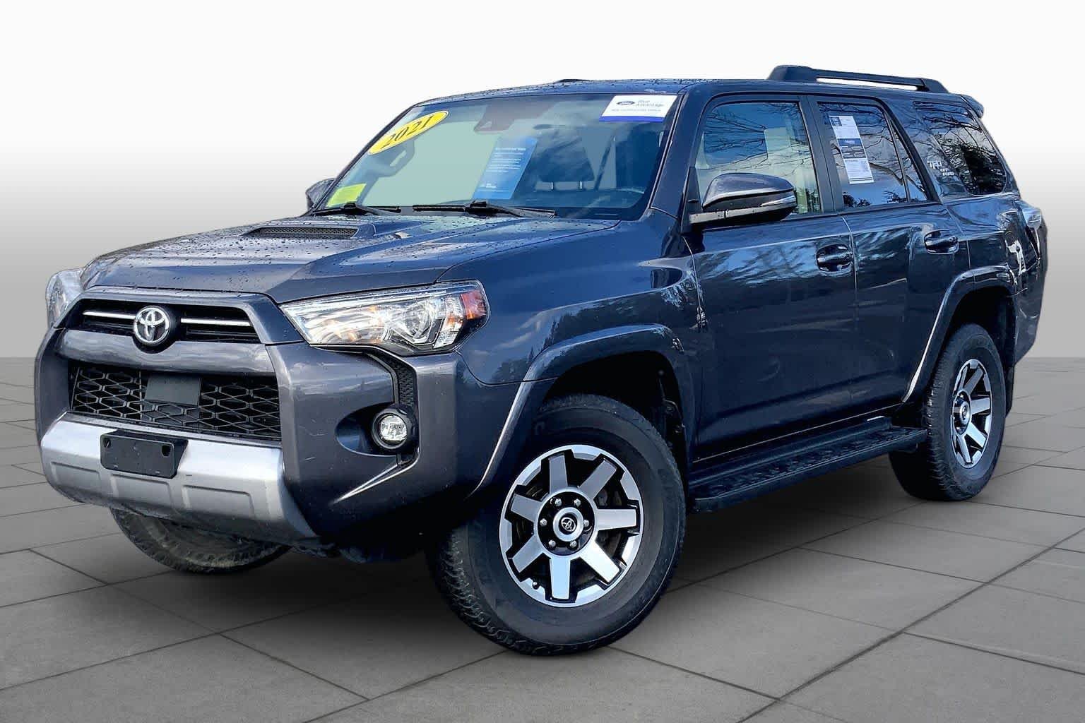 Used 2021 Magnetic Gray Metallic Toyota TRD Off Road Premium image 2
