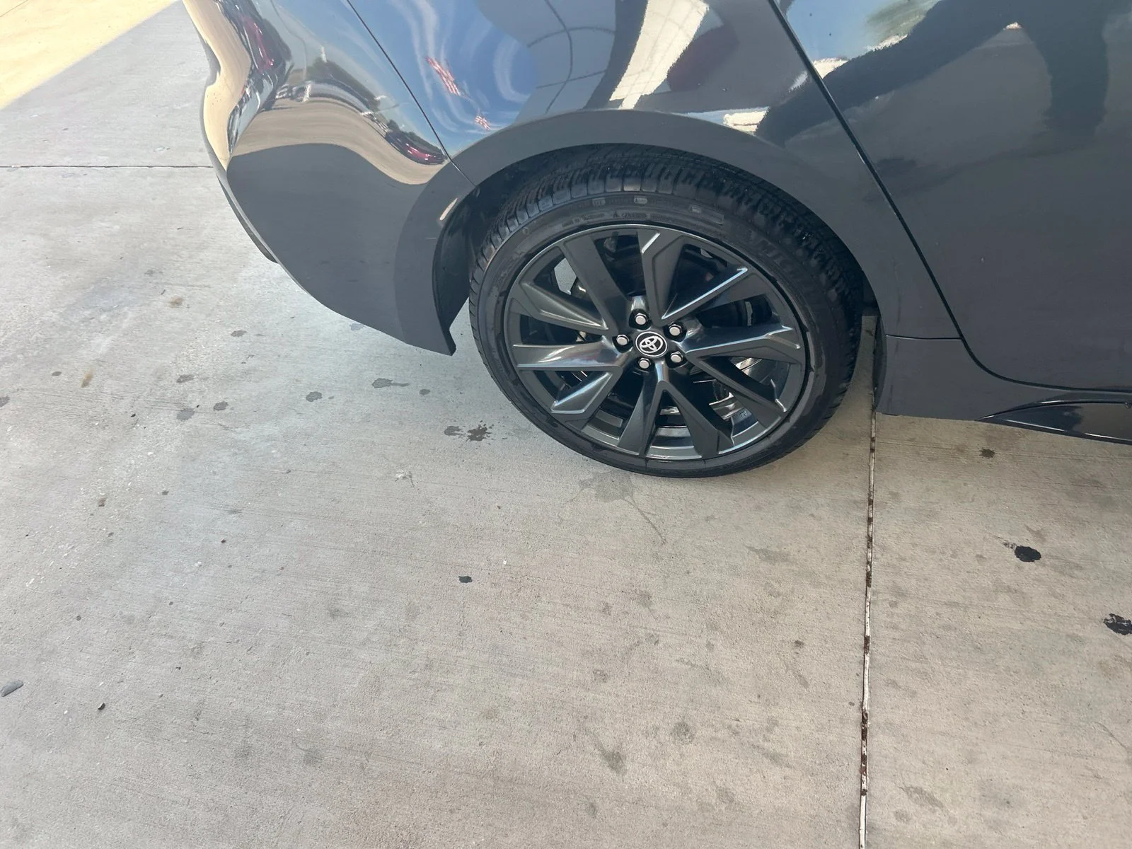 Used 2025 Gray Toyota SE image 8