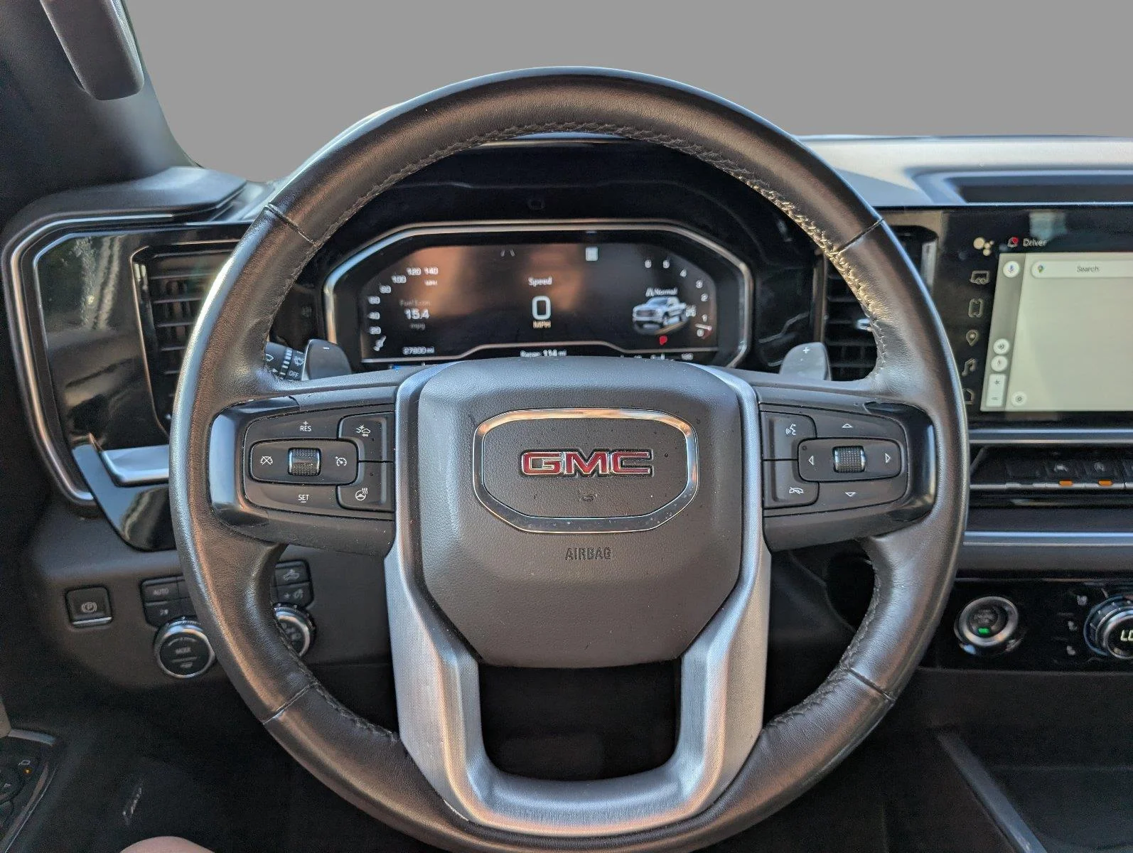 Used 2022 PACIFIC BLUE METALLIC GMC SLT image 26