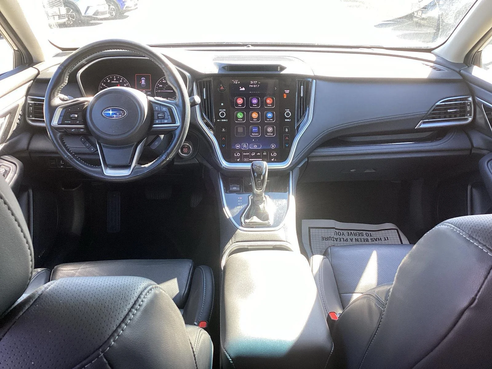Used 2021 Magnetite Gray Metallic Subaru Limited image 15