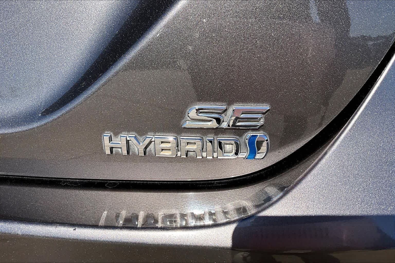 Used 2019 Predawn Gray Mica Toyota Hybrid SE image 10