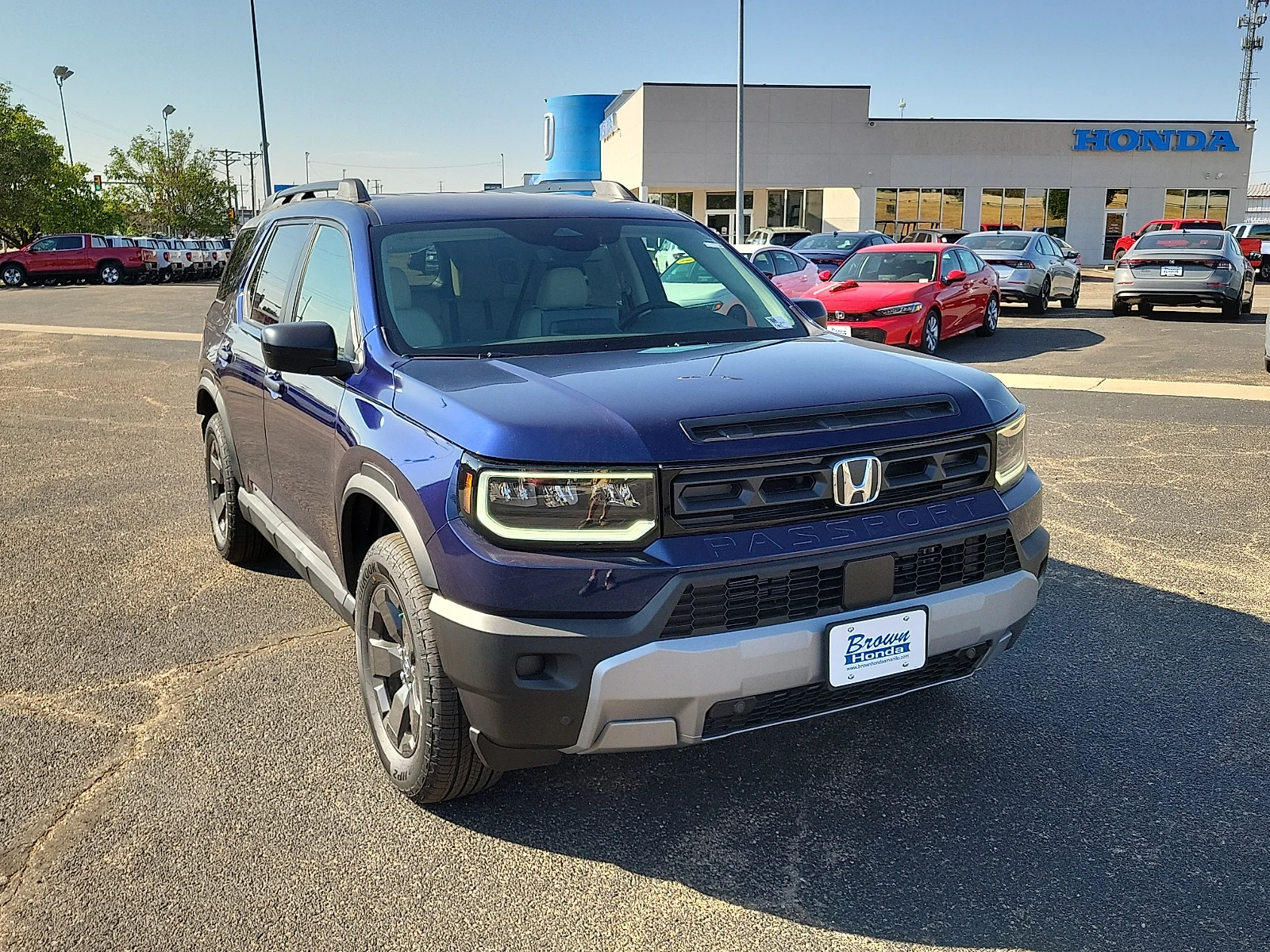 New 2026 Obsidian Blue Pearl Honda RTL image 2