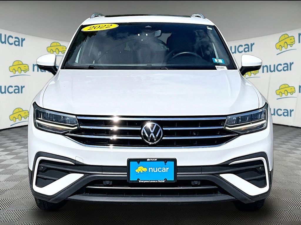 Used 2022 Volkswagen Tiguan SE with VIN 3VV2B7AX5NM091473 for sale in Plymouth, NH