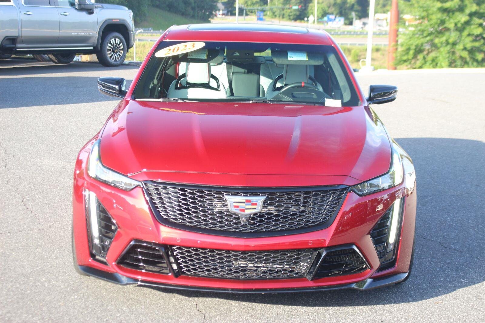 Used 2023 Radiant Red Tintcoat Cadillac V-Series Blackwing image 2