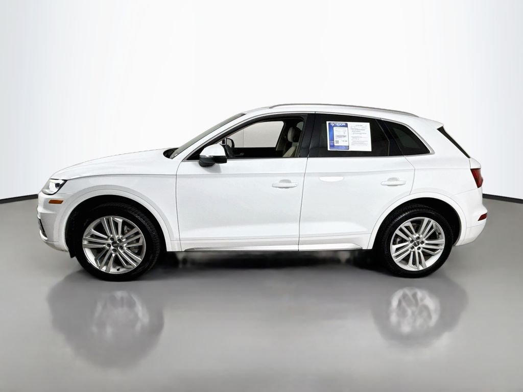 Used 2018 Ibis White Audi Premium Plus image 10