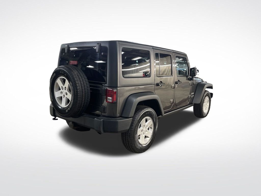 Used 2018 Gray Jeep Unlimited Sport image 5