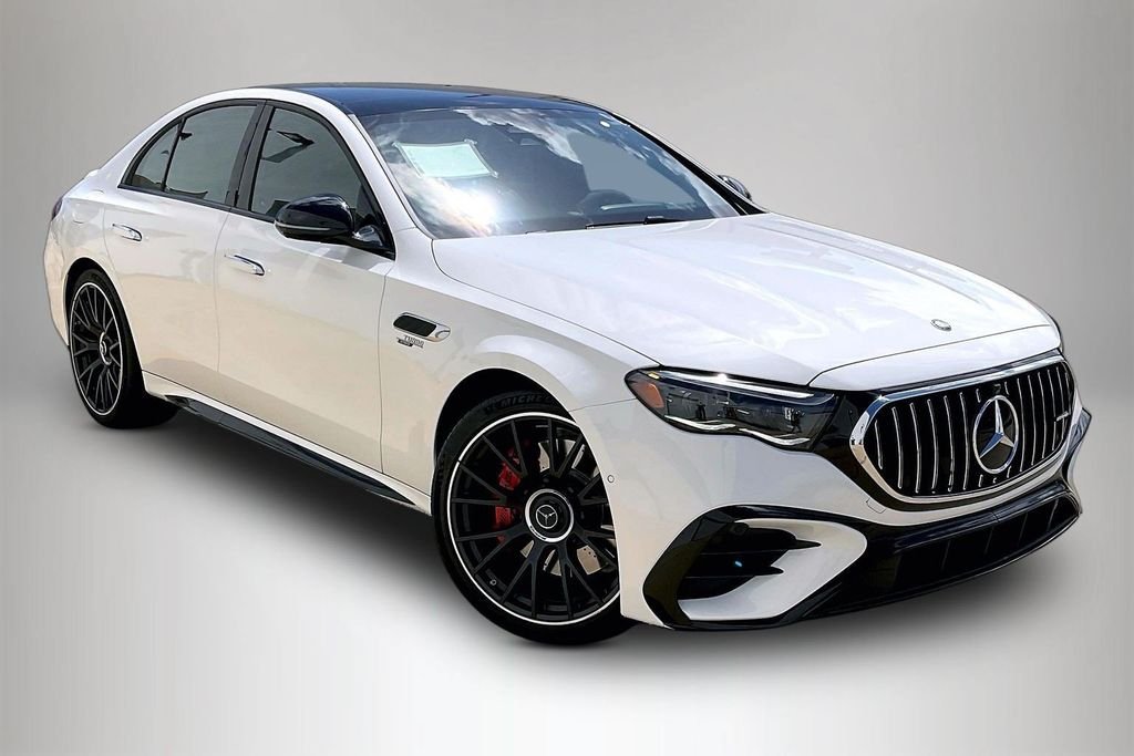 Certified Used 2026 White Mercedes-Benz E 53 AMG® image 1