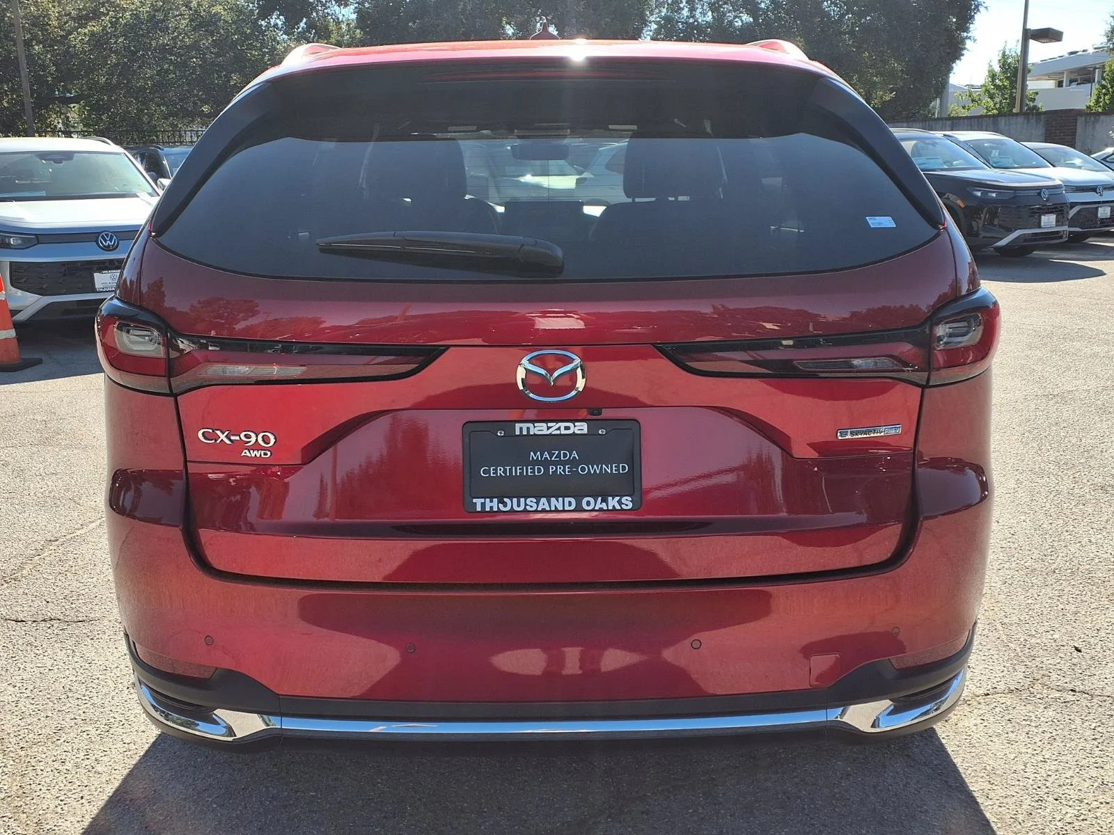 Certified Used 2024 Red Mazda Premium Plus image 3
